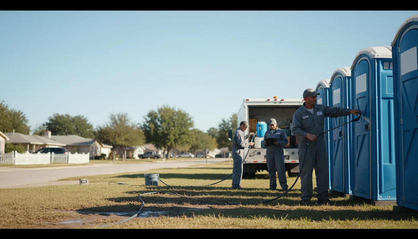 Long-Term Portable Toilet Rental in Olin, NC near me
